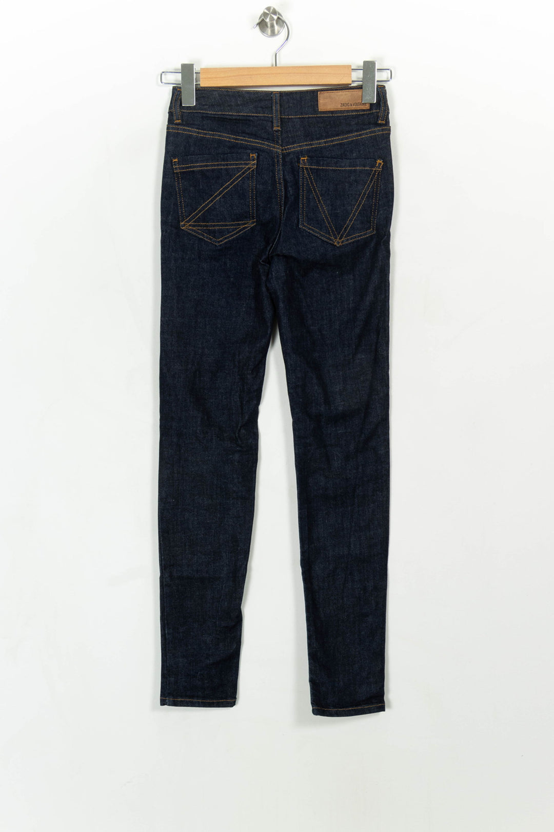 Jean Slim Bleu - Taille XS/34 de la marque Zadig&amp;Voltaire | PARAD114846 - Vendu par Paradigme - Image 5