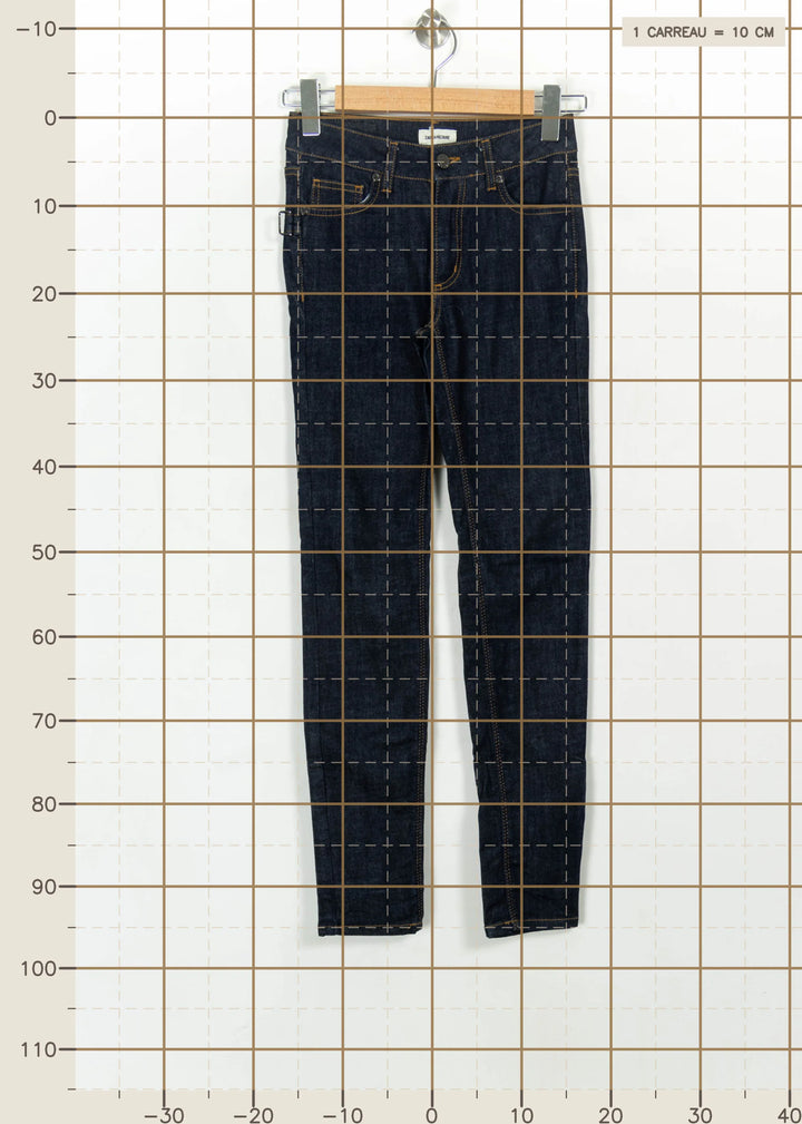 Jean Slim Bleu - Taille XS/34 de la marque Zadig&amp;Voltaire | PARAD114846 - Vendu par Paradigme - Image 4