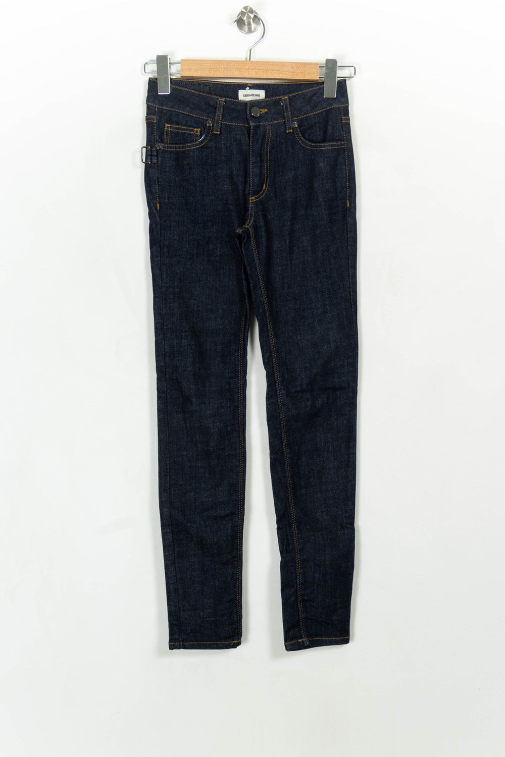 Jean Slim Bleu - Taille XS/34 de la marque Zadig&Voltaire | PARAD114846 - Vendu par Paradigme - Image 2