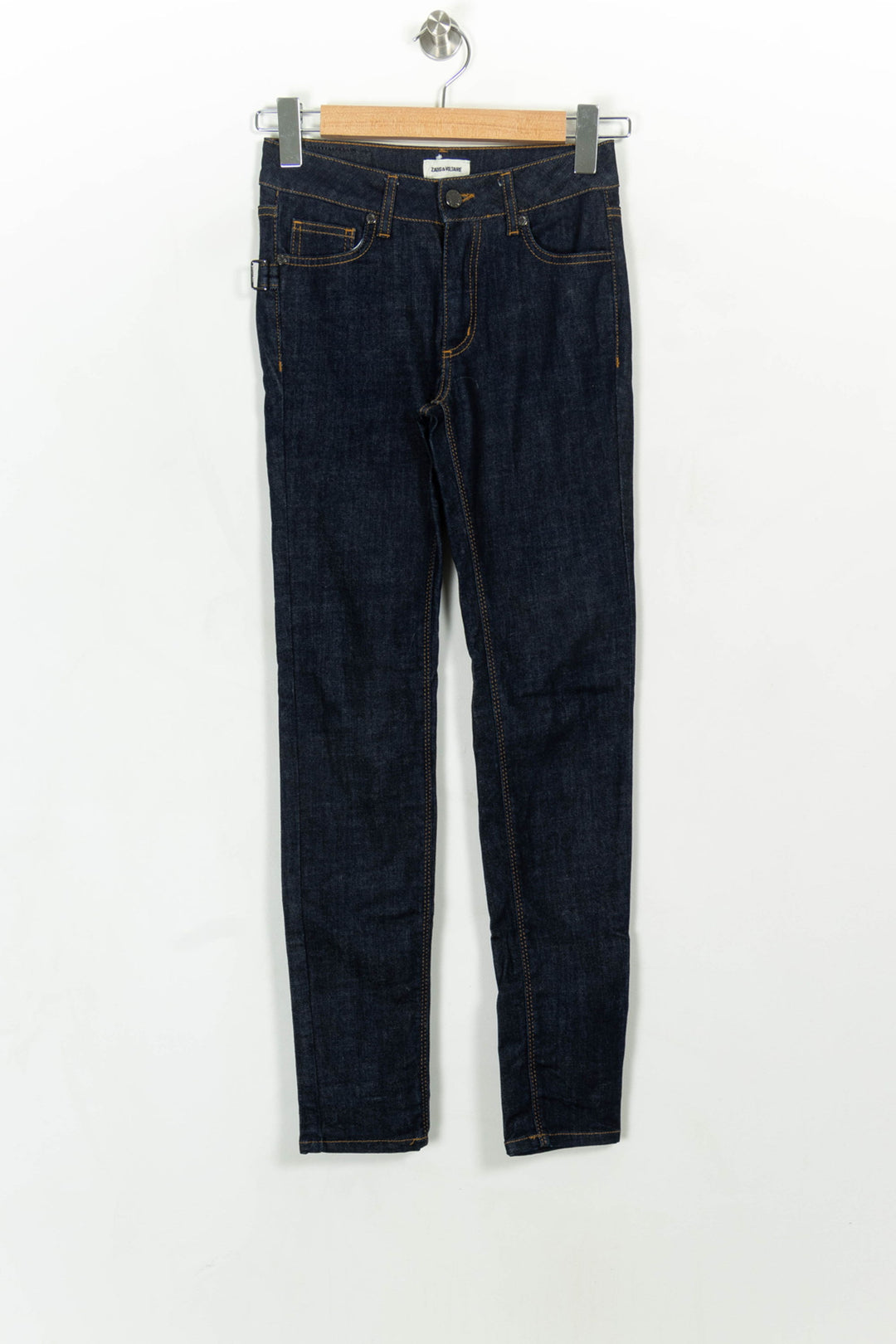 Jean Slim Bleu - Taille XS/34 de la marque Zadig&amp;Voltaire | PARAD114846 - Vendu par Paradigme - Image 2