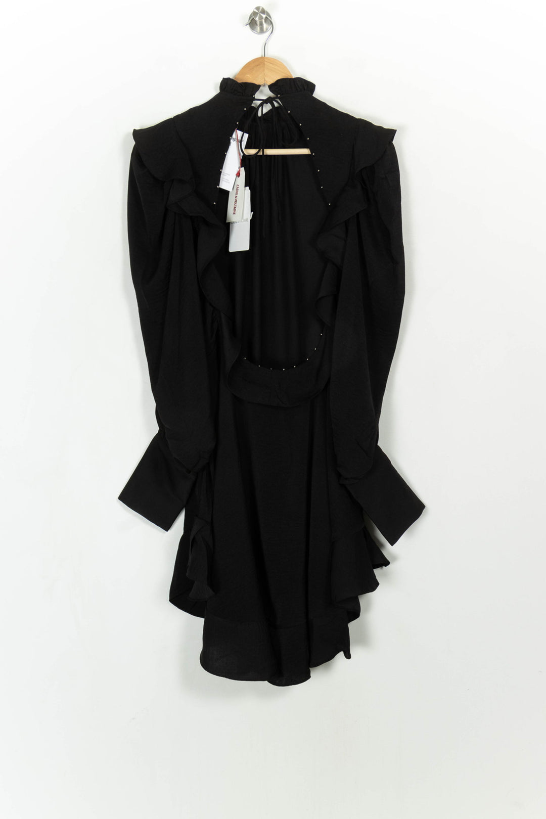 Robe Midi Noire - Taille XS/34 de la marque Zadig&amp;Voltaire | PARAD114852 - Vendu par Paradigme - Image 5