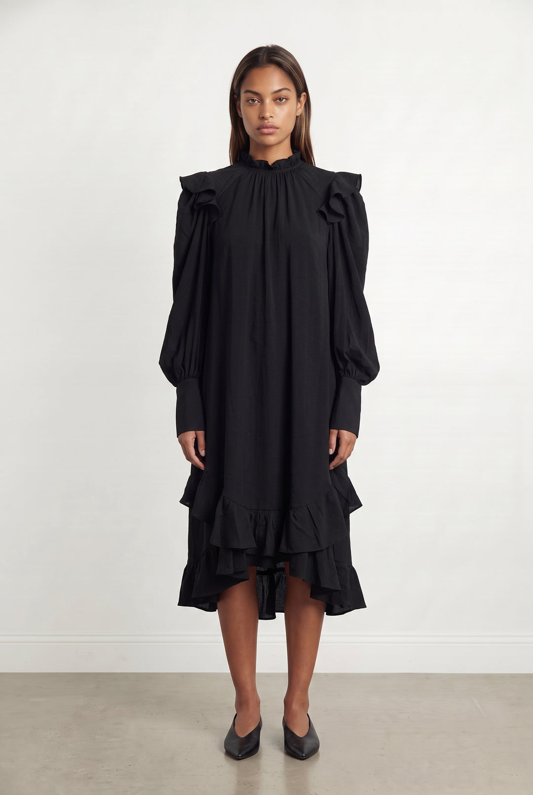 Robe Midi Noire - Taille XS/34 de la marque Zadig&amp;Voltaire | PARAD114852 - Vendu par Paradigme - Image 1