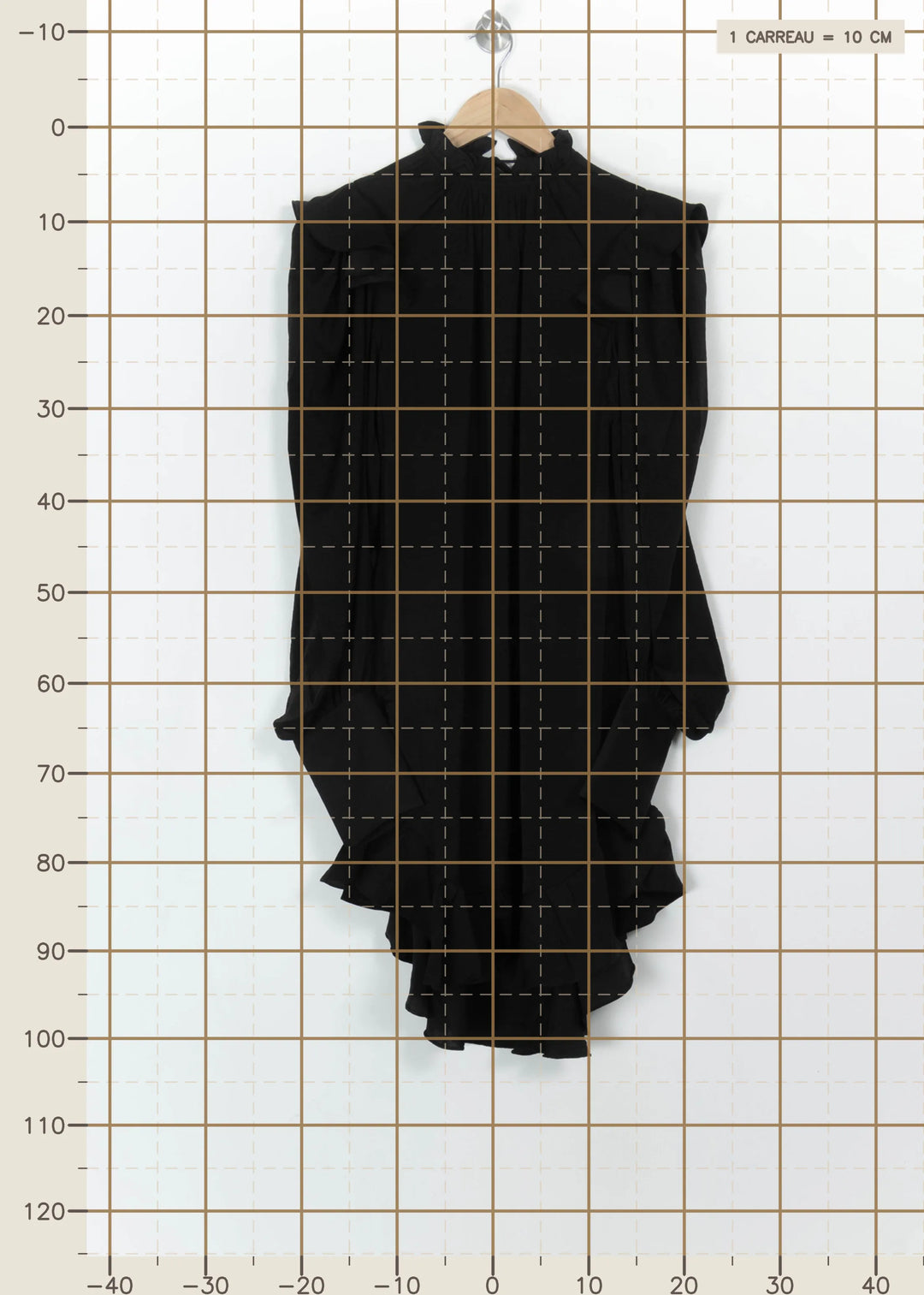 Robe Midi Noire - Taille XS/34 de la marque Zadig&amp;Voltaire | PARAD114852 - Vendu par Paradigme - Image 4