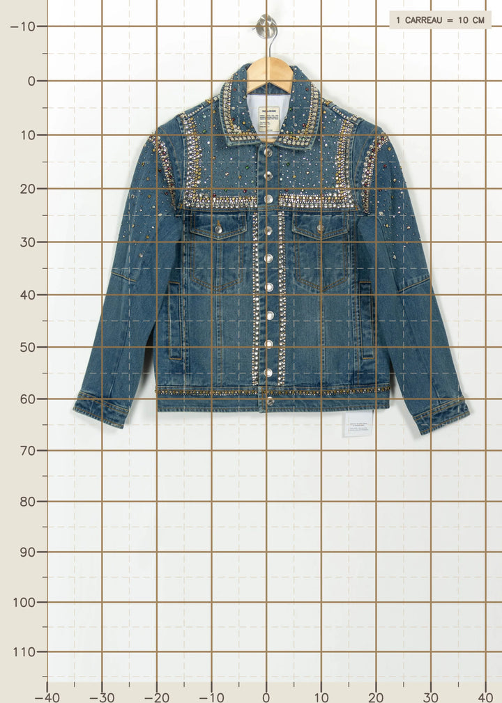 Veste en Jean Bleu - Taille XS/34 de la marque Zadig&amp;Voltaire | PARAD114854 - Vendu par Paradigme - Image 4