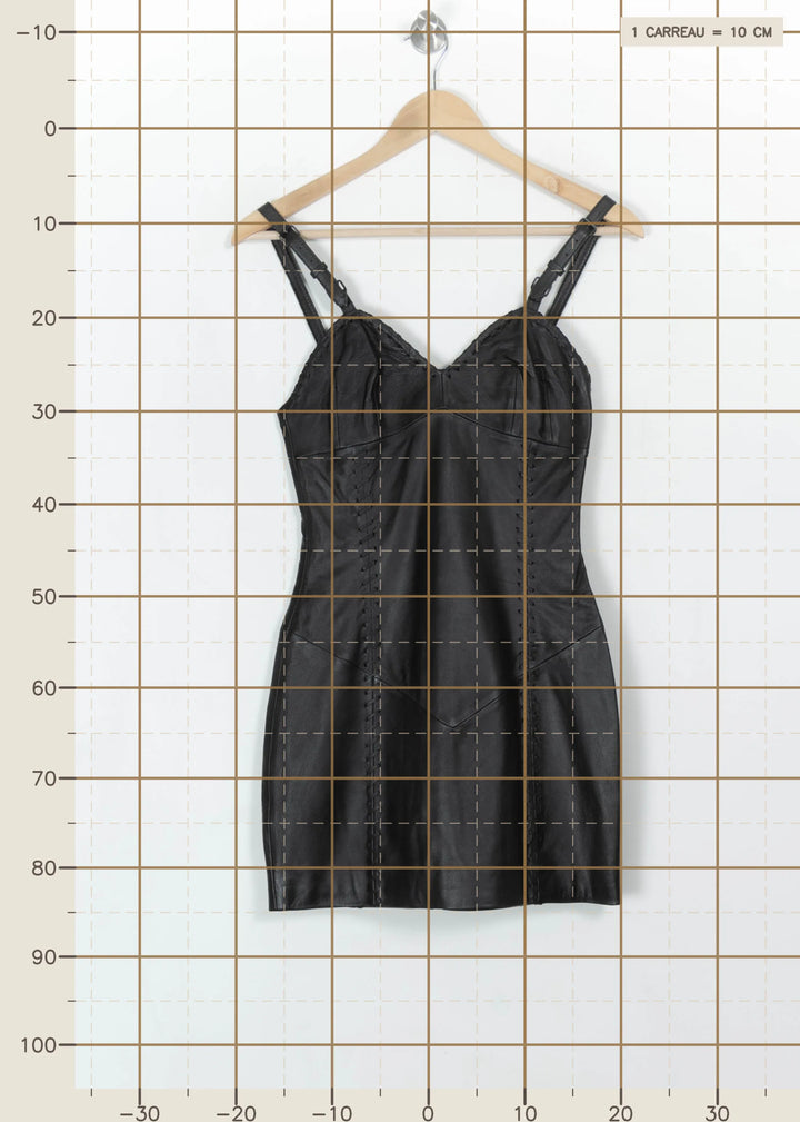 Robe Courte Noire - Taille XS/34 de la marque Labdip | PARAD114855 - Vendu par Paradigme - Image 4