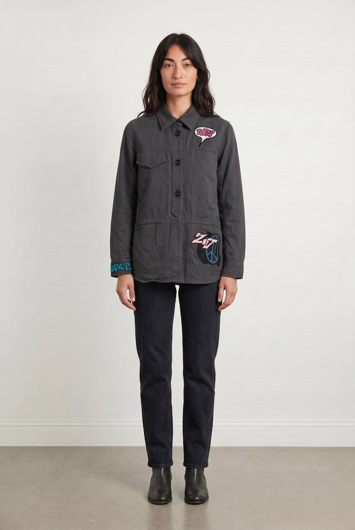 Veste Gris - Taille XS/34 de la marque Zadig&amp;Voltaire | PARAD114858 - Vendu par Paradigme - Image 1
