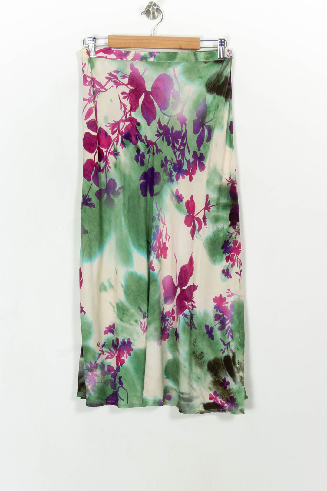 Jupe Longue Verte et Violette - Taille M/38 de la marque La Fée Maraboutée | PARAD114861 - Vendu par Paradigme - Image 5