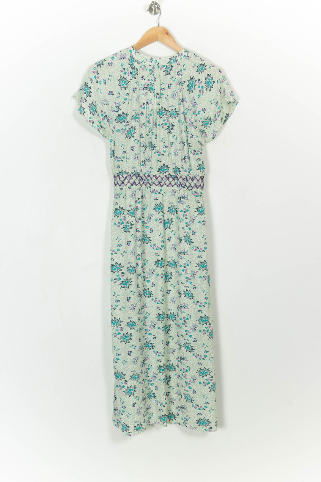 Robe Longue Verte et Violette - Taille M/38 de la marque La Fée Maraboutée | PARAD114862 - Vendu par Paradigme - Image 5