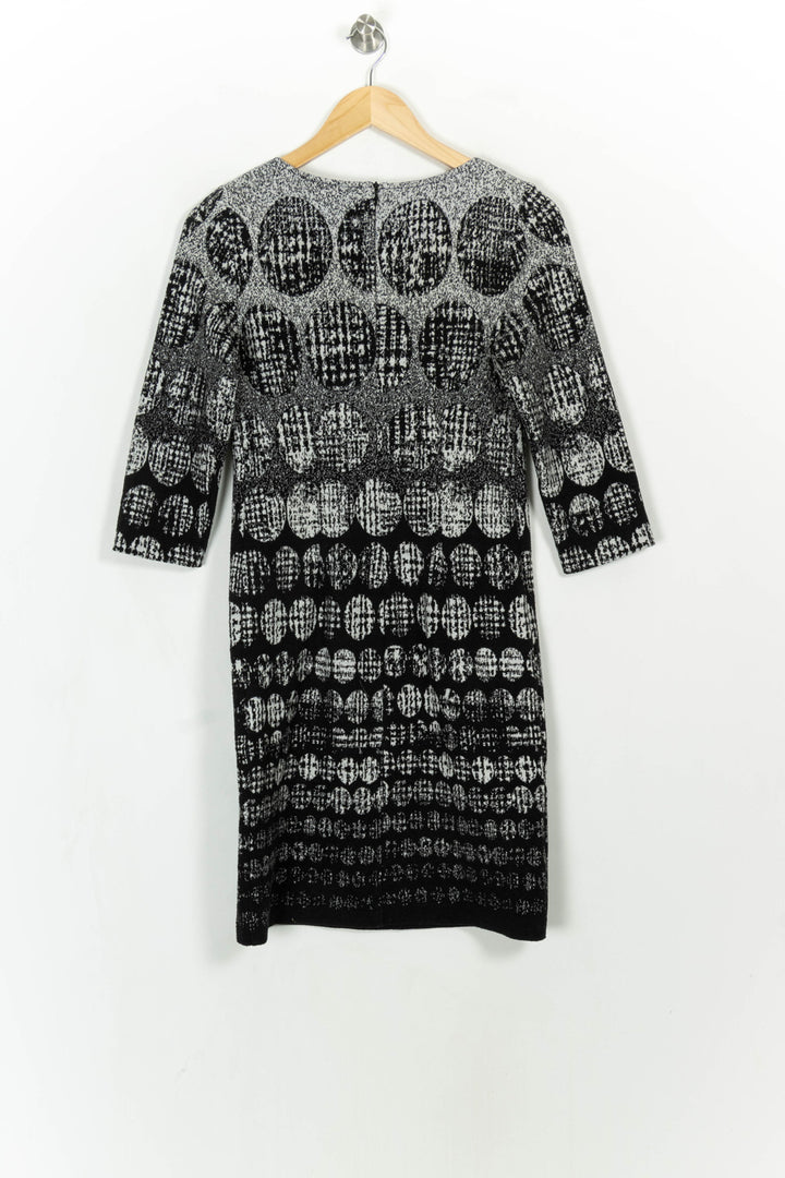 Robe Noire et Grise - Taille XS/34 de la marque La Fée Maraboutée | PARAD114867 - Vendu par Paradigme - Image 5