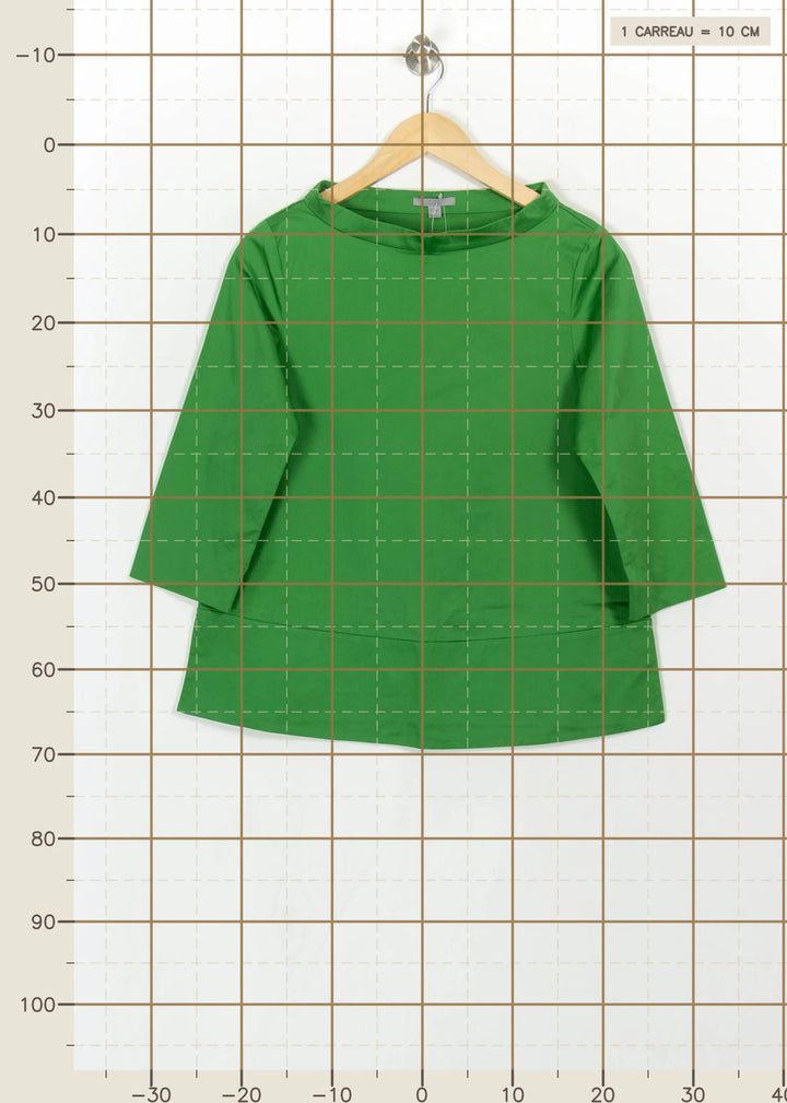 Blouse Verte - Taille S/36 de la marque COS | PARAD114873 - Vendu par Paradigme - Image 4