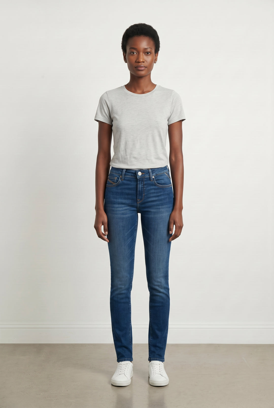 Jean Skinny Bleu - Taille M/38 de la marque Replay | PARAD114874 - Vendu par Paradigme - Image 1