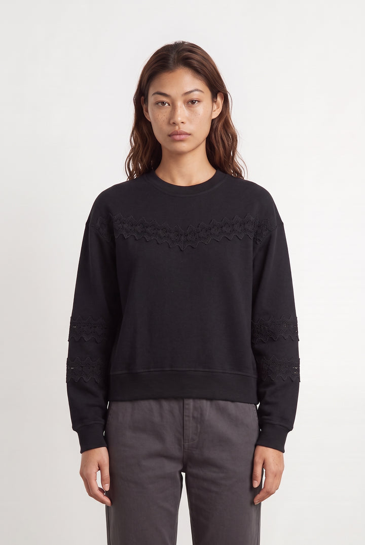 Sweat Noir - Taille S/36