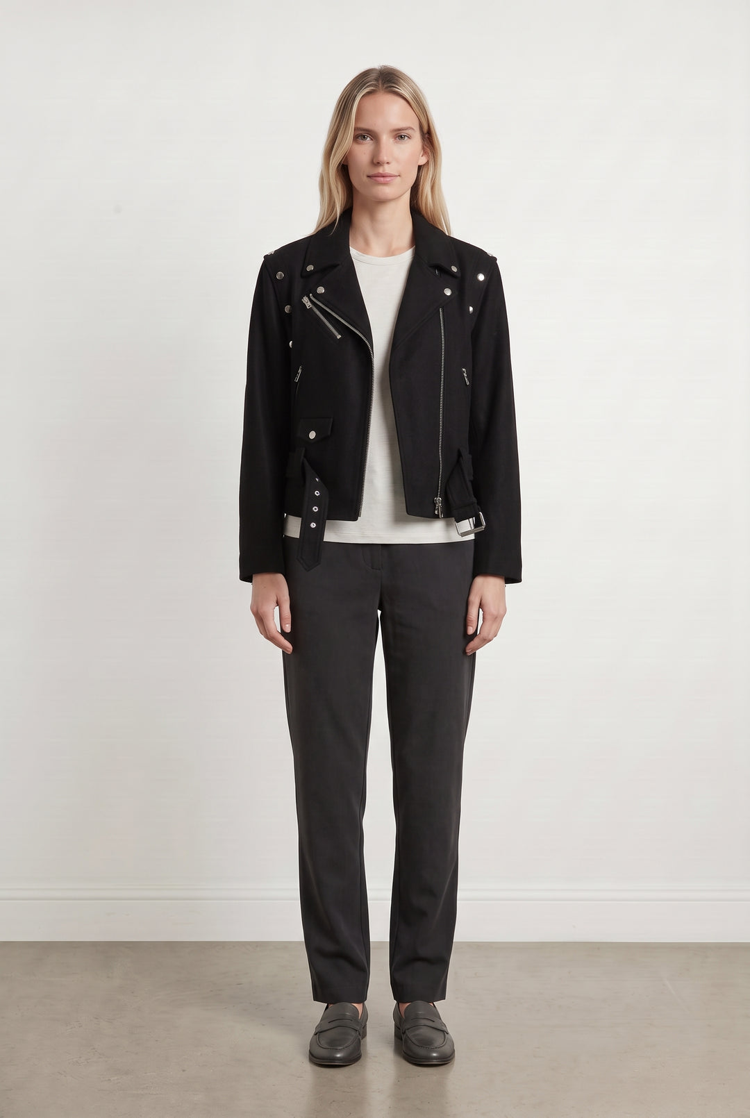 Manteau Noir - Taille XS/34
