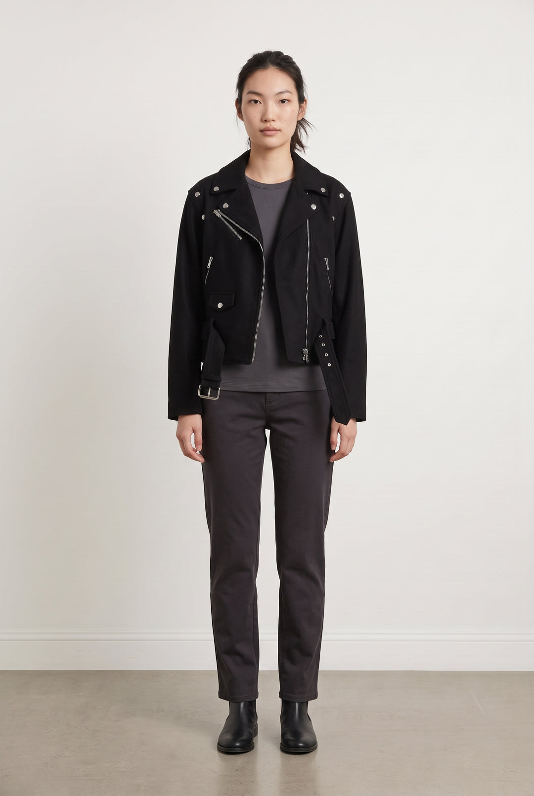 Manteau Noir - Taille XS/34
