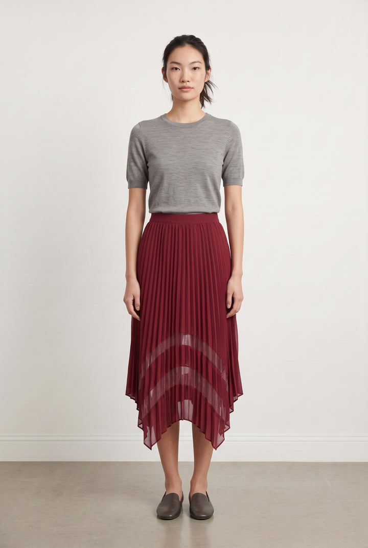 Jupe Bordeaux - Taille XS/34