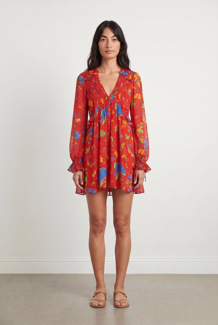 Robe Courte Rouge - Taille S/36