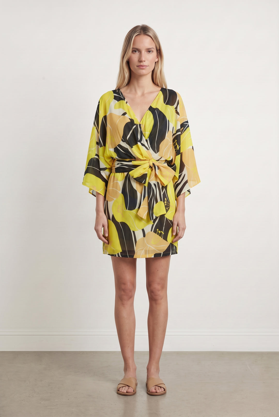 Robe Courte Jaune - Taille S/36