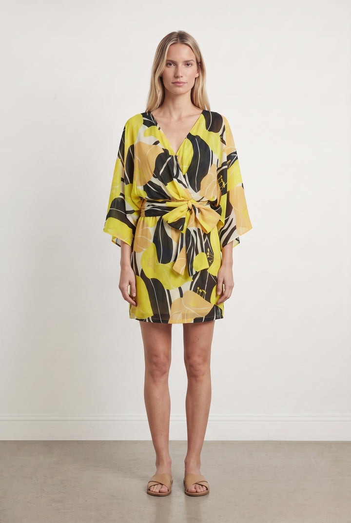 Robe Courte Jaune - Taille S/36
