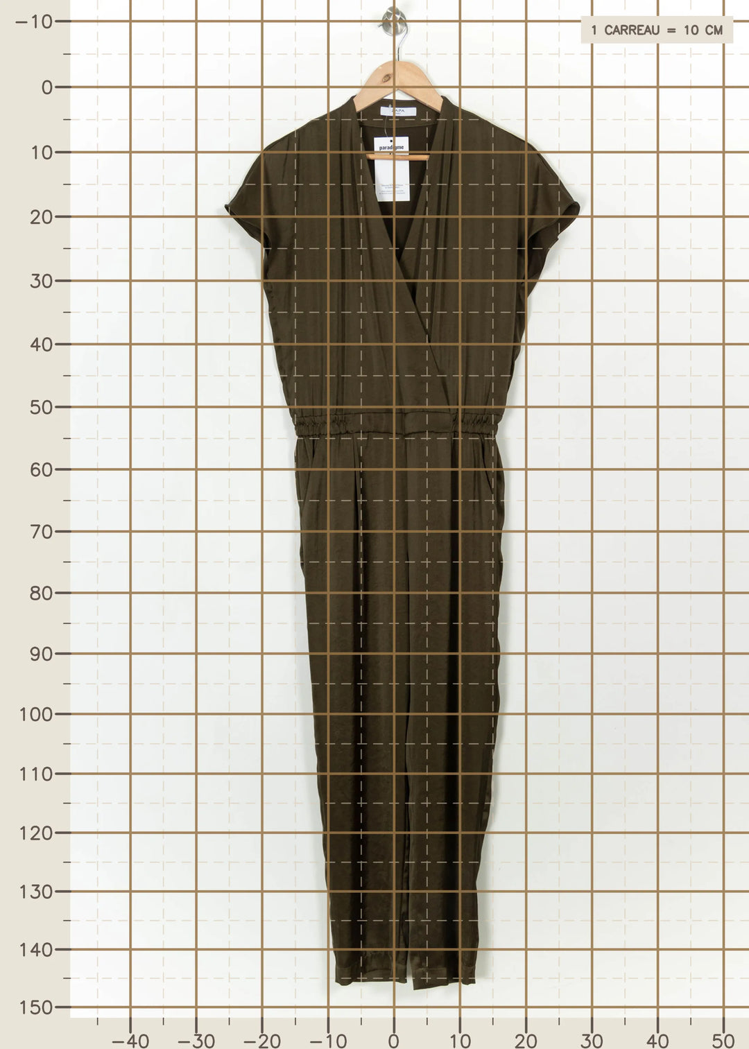Combinaison Verte - Taille M/38 de la marque ZAPA | PARAD115062 - Vendu par Paradigme - Image 4