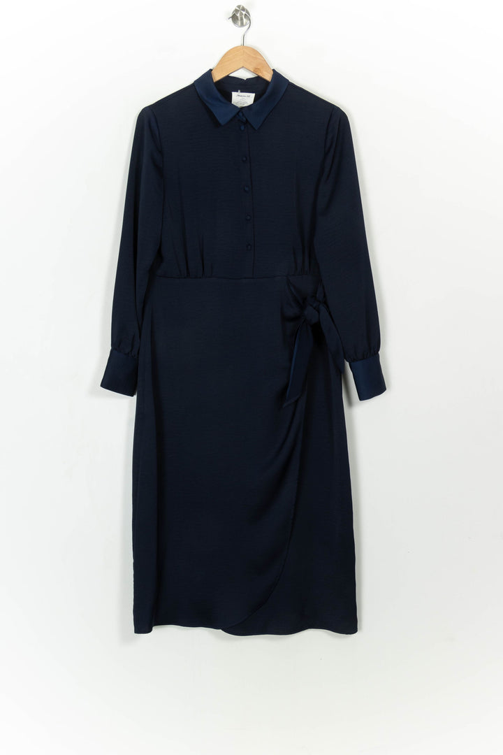 Robe Chemise Bleue - Taille L/40 de la marque Maison 123 | PARAD115063 - Vendu par Paradigme - Image 2