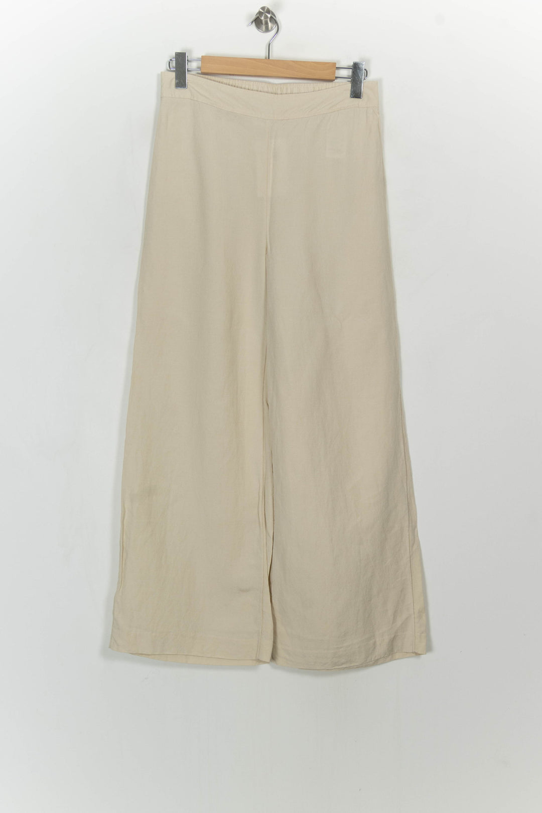 Pantalon Large Beige - Taille L/40 de la marque Maison 123 | PARAD115064 - Vendu par Paradigme - Image 2