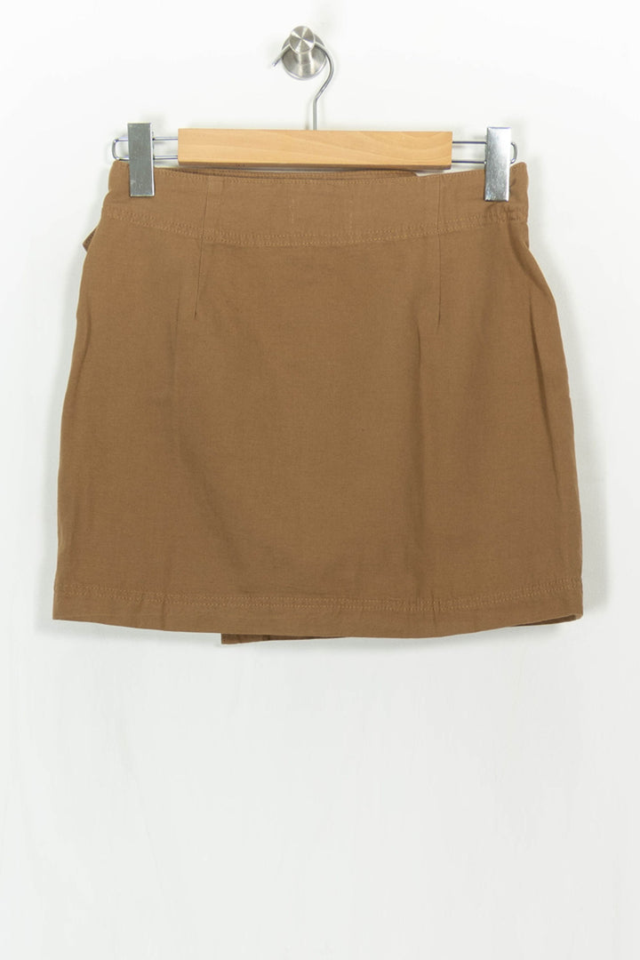 Jupe Portefeuille Beige - Taille M/38 de la marque Des petits hauts | PARAD115065 - Vendu par Paradigme - Image 5