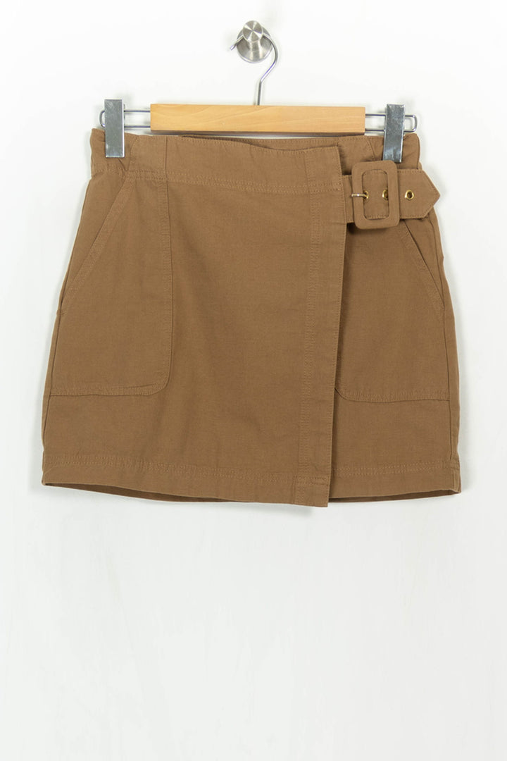 Jupe Portefeuille Beige - Taille M/38 de la marque Des petits hauts | PARAD115065 - Vendu par Paradigme - Image 2