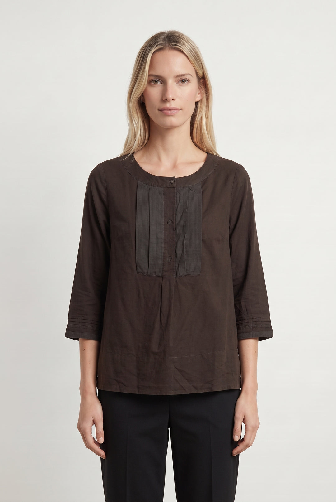 Blouse Marron - Taille M/38 de la marque Comptoir des Cotonniers | PARAD115067 - Vendu par Paradigme - Image 1