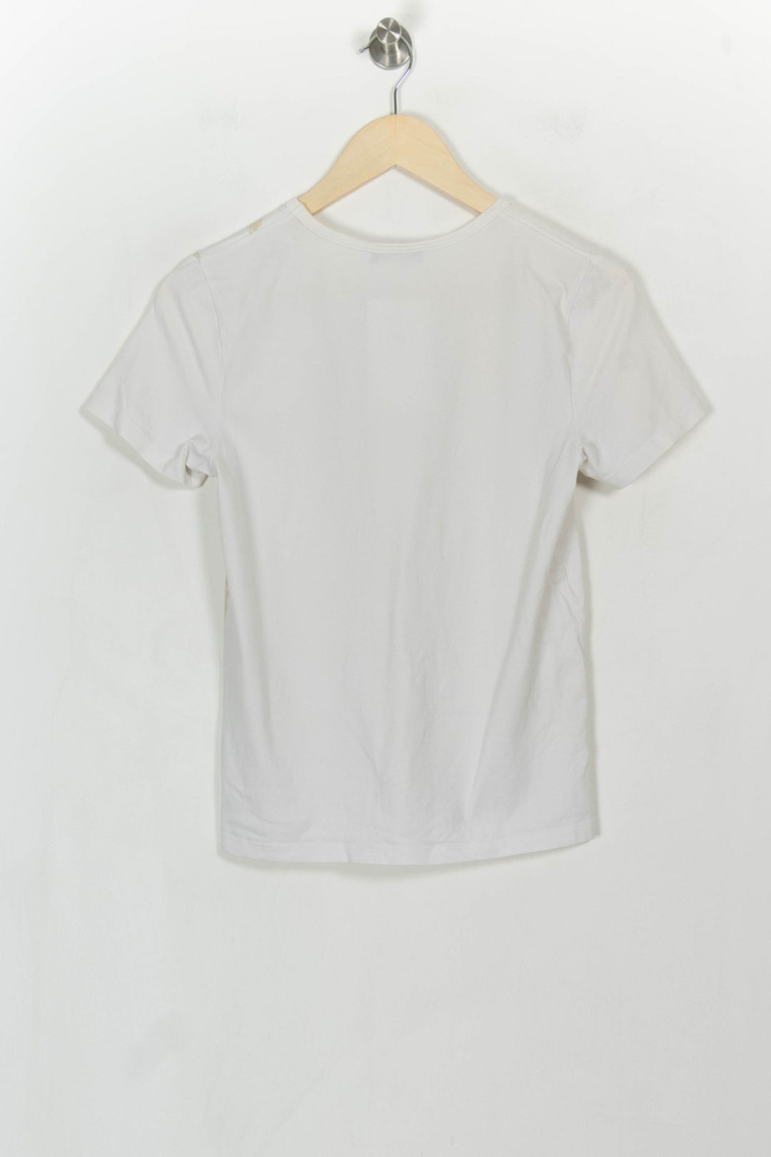 Tee-shirt Blanc et Beige - Taille M/38 de la marque IKKS | PARAD115068 - Vendu par Paradigme - Image 5