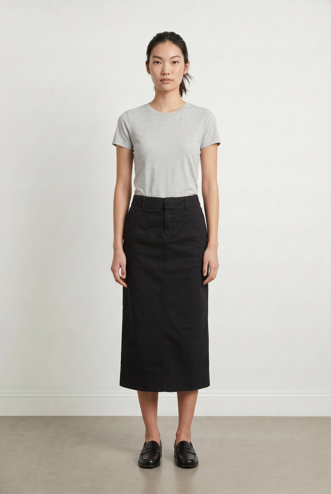 Jupe Droite Noire - Taille M/38 de la marque Comptoir des Cotonniers | PARAD115072 - Vendu par Paradigme - Image 1