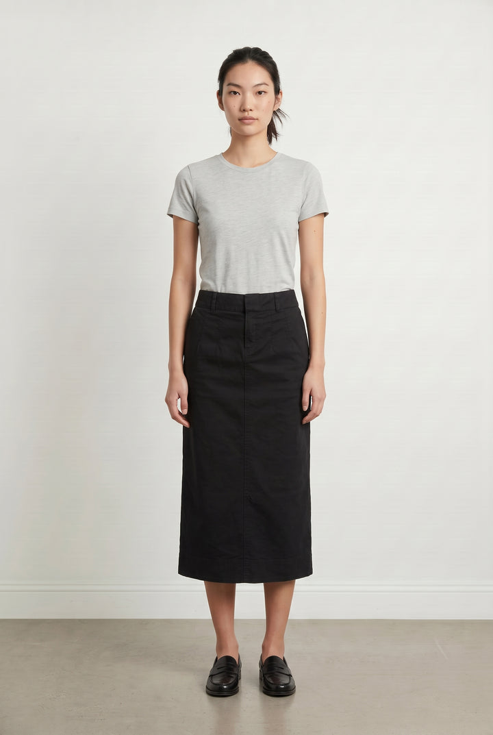 Jupe Droite Noire - Taille M/38 de la marque Comptoir des Cotonniers | PARAD115072 - Vendu par Paradigme - Image 1