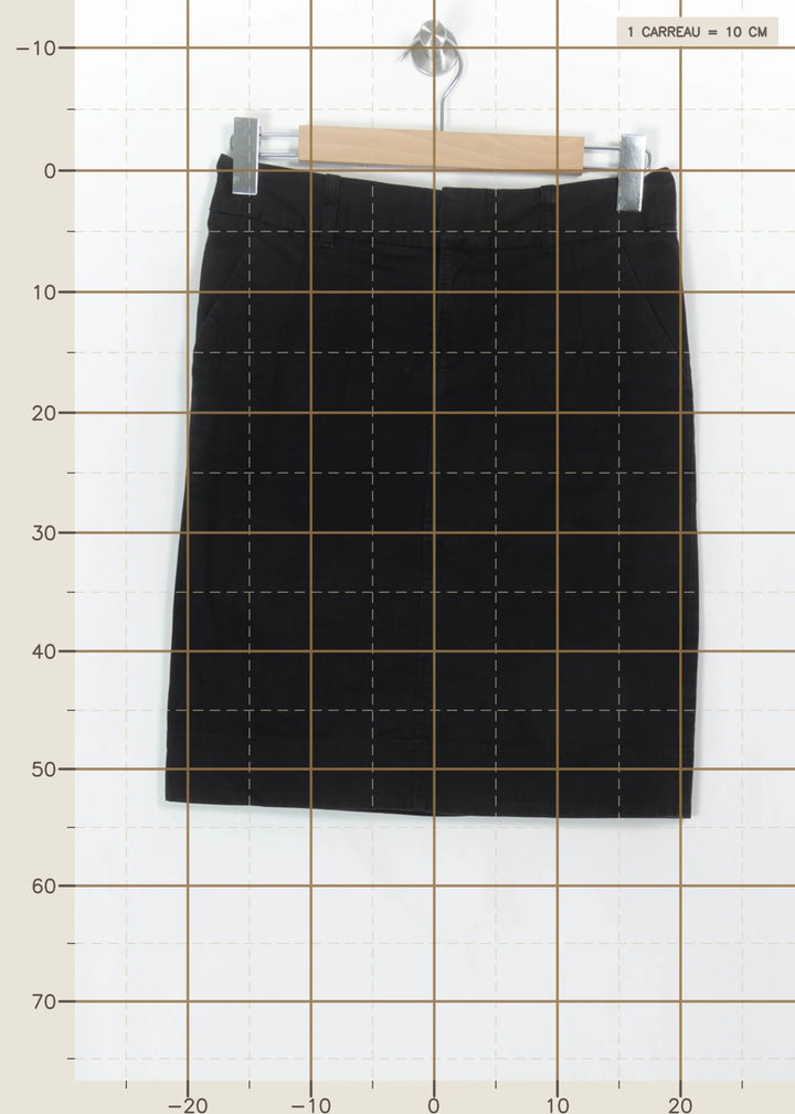 Jupe Droite Noire - Taille M/38 de la marque Comptoir des Cotonniers | PARAD115072 - Vendu par Paradigme - Image 4