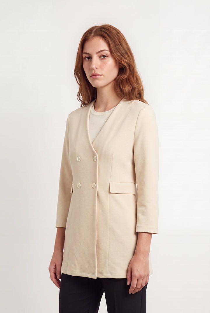 Blazer Beige - Taille S/36 de la marque Kookai | PARAD115076 - Vendu par Paradigme - Image 1