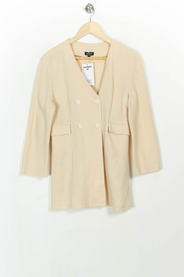 Blazer Beige - Taille S/36 de la marque Kookai | PARAD115076 - Vendu par Paradigme - Image 2