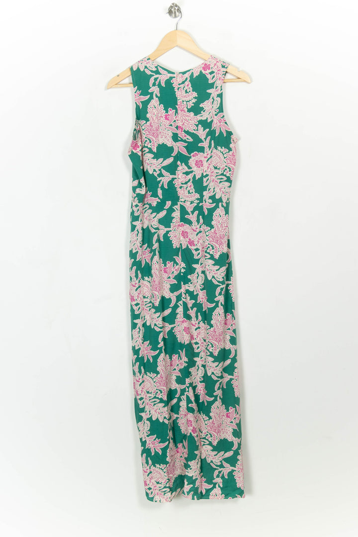Robe Longue Verte et Rose - Taille S/36 de la marque La Fée Maraboutée | PARAD115079 - Vendu par Paradigme - Image 5