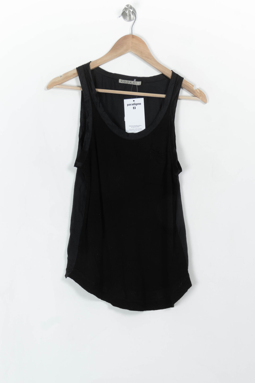 Débardeur Noir - Taille XS/34 de la marque Kookai | PARAD115082 - Vendu par Paradigme - Image 2