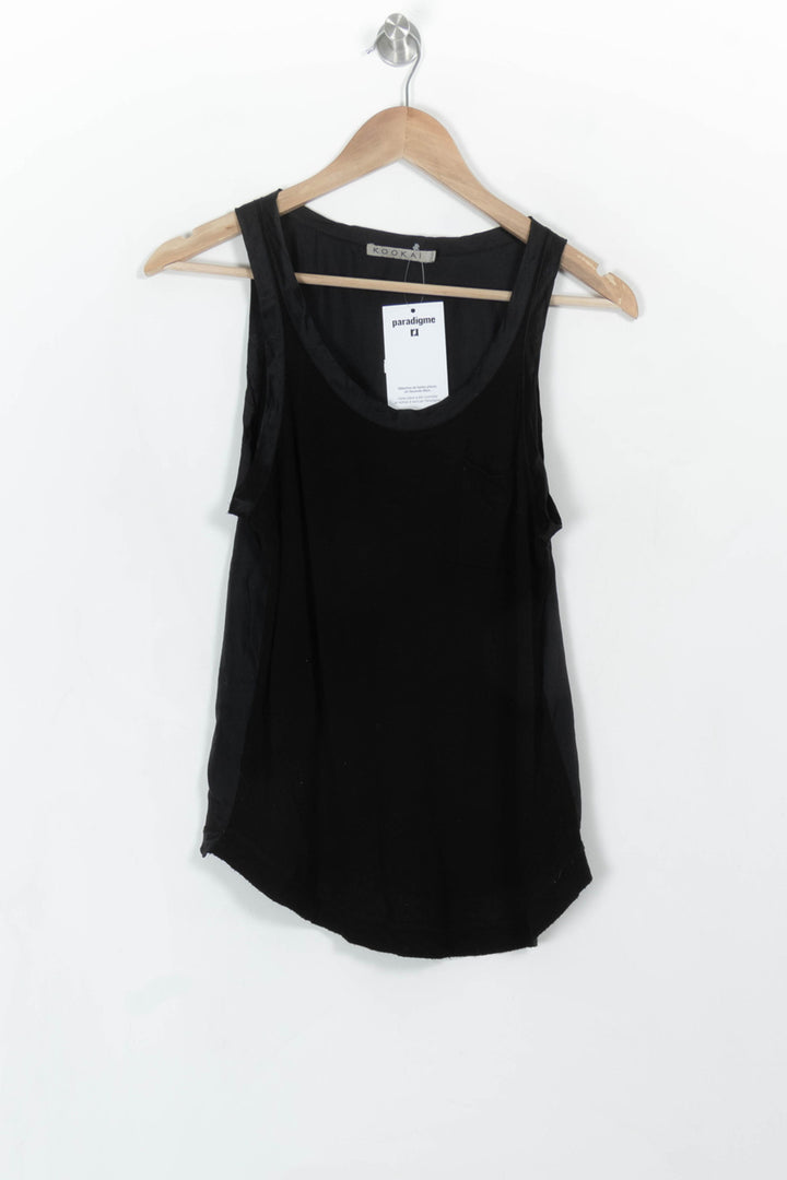 Débardeur Noir - Taille XS/34 de la marque Kookai | PARAD115082 - Vendu par Paradigme - Image 2