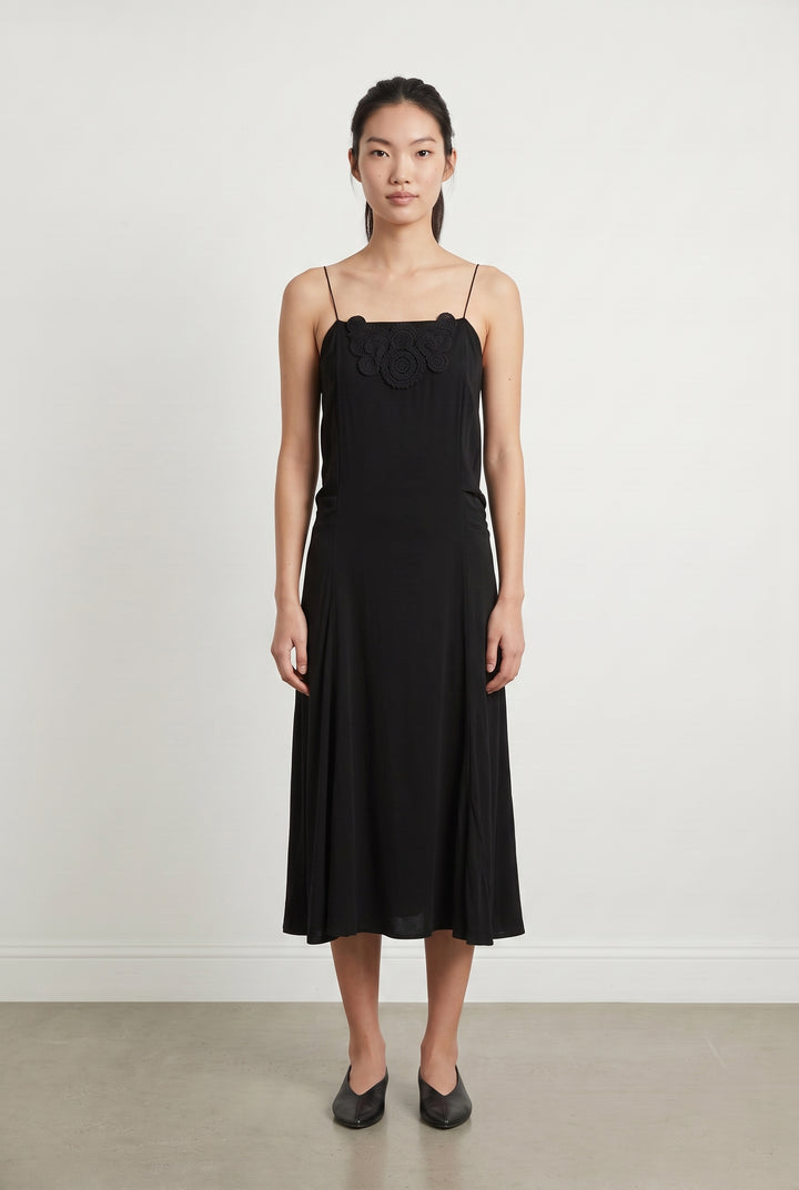 Robe Midi Noire - Taille XS/34 de la marque Vanessa Bruno | PARAD115088 - Vendu par Paradigme - Image 1