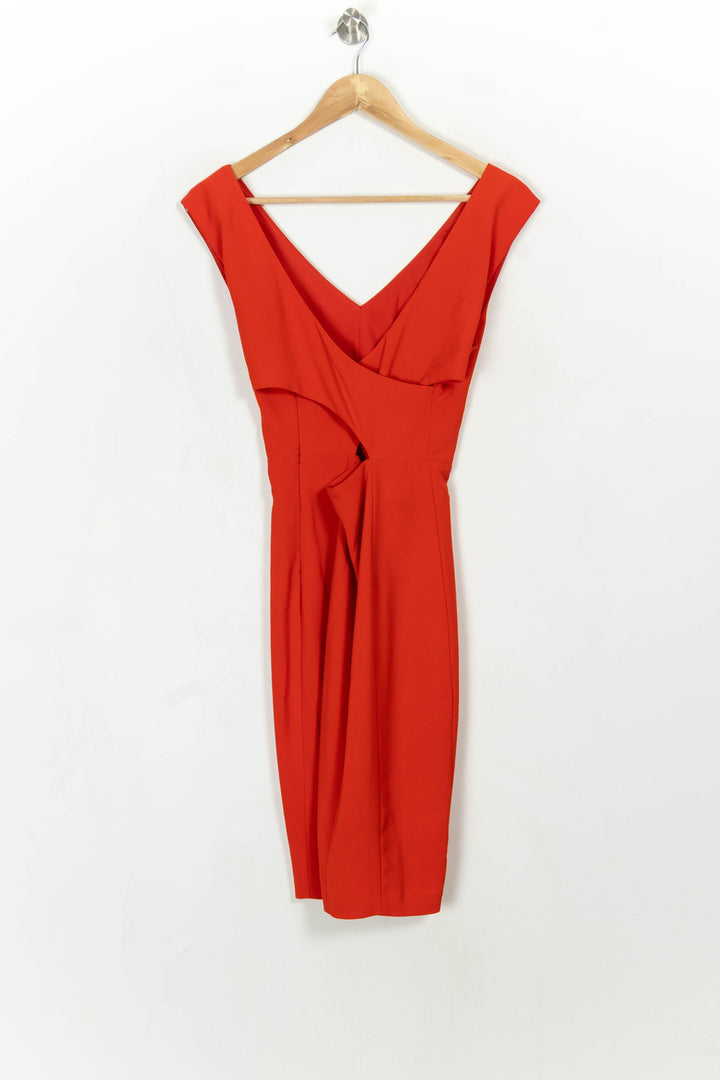 Robe Orange - Taille S/36 de la marque La Fée Maraboutée | PARAD115092 - Vendu par Paradigme - Image 5