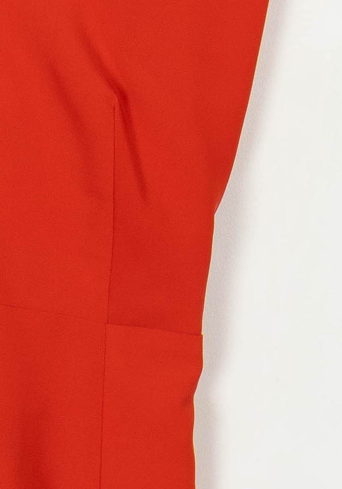 Robe Orange - Taille S/36 de la marque La Fée Maraboutée | PARAD115092 - Vendu par Paradigme - Image 3