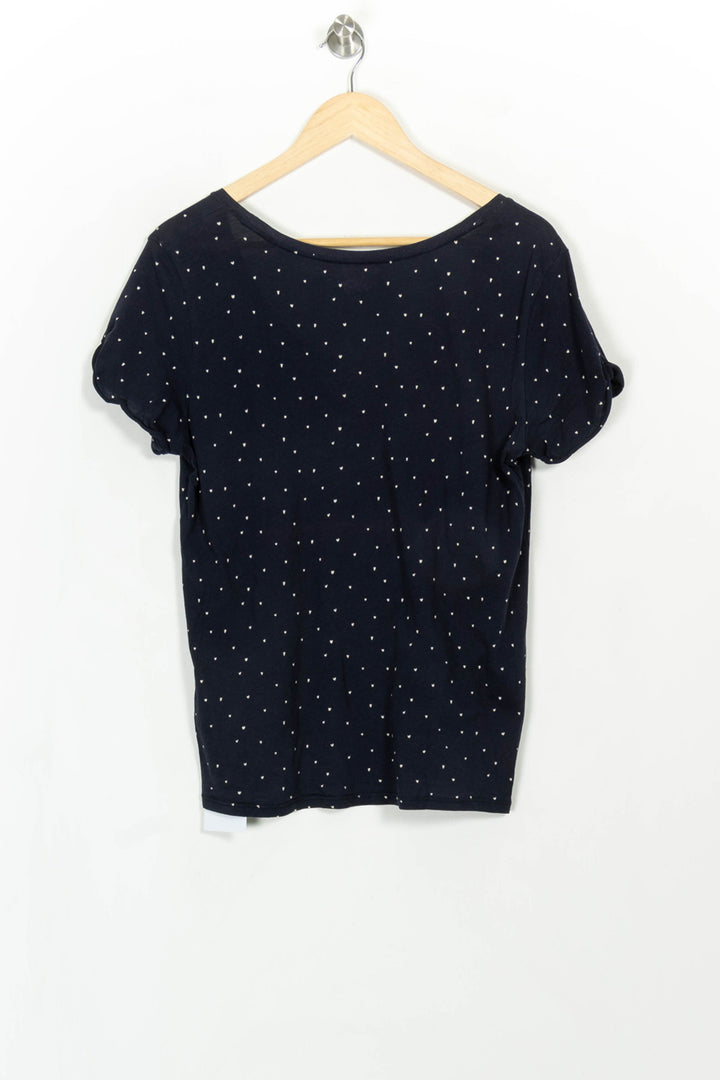 Tee-shirt Bleu et Blanc - Taille S/36 de la marque Des petits hauts | PARAD115094 - Vendu par Paradigme - Image 5