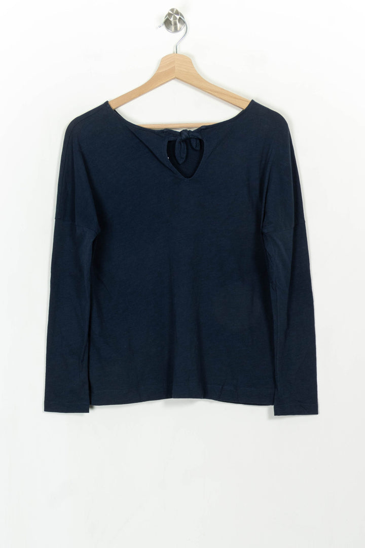 Tee-shirt Manches Longues Bleu - Taille XS/34 de la marque Des petits hauts | PARAD115099 - Vendu par Paradigme - Image 5