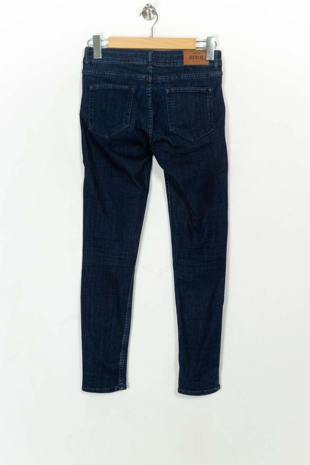 Jean Slim Bleu - Taille M/38 de la marque Sézane | PARAD115100 - Vendu par Paradigme - Image 5
