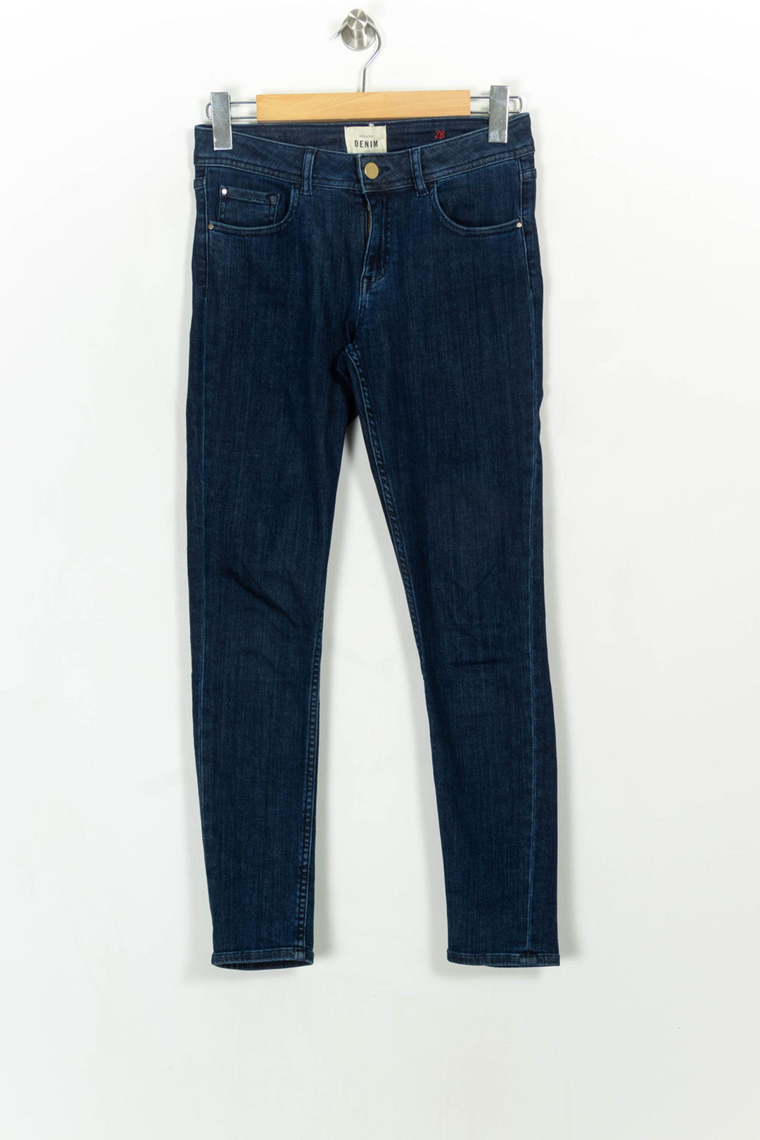 Jean Slim Bleu - Taille M/38 de la marque Sézane | PARAD115100 - Vendu par Paradigme - Image 2