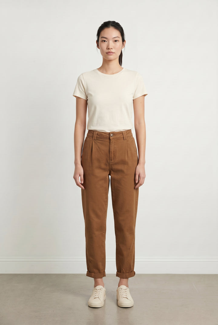 Pantalon Marron - Taille S/36 de la marque Sézane | PARAD115104 - Vendu par Paradigme - Image 1