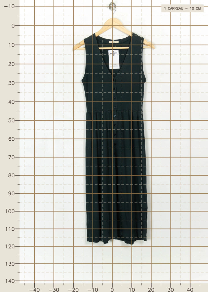 Robe Longue Verte - Taille M/38 de la marque Sessùn | PARAD115108 - Vendu par Paradigme - Image 4