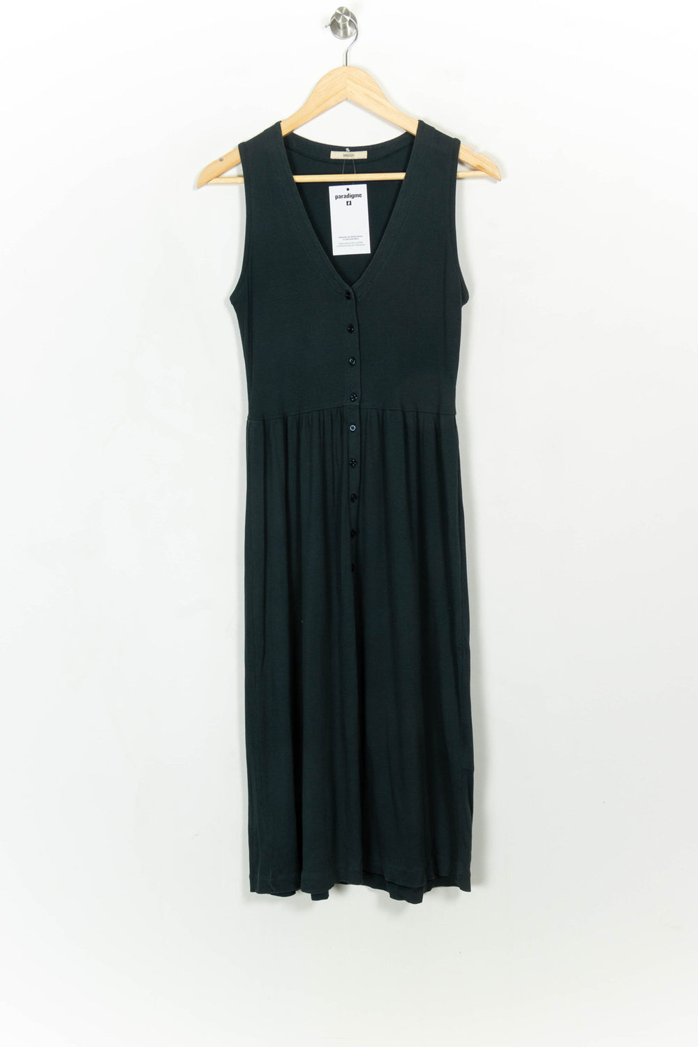Robe Longue Verte - Taille M/38 de la marque Sessùn | PARAD115108 - Vendu par Paradigme - Image 2