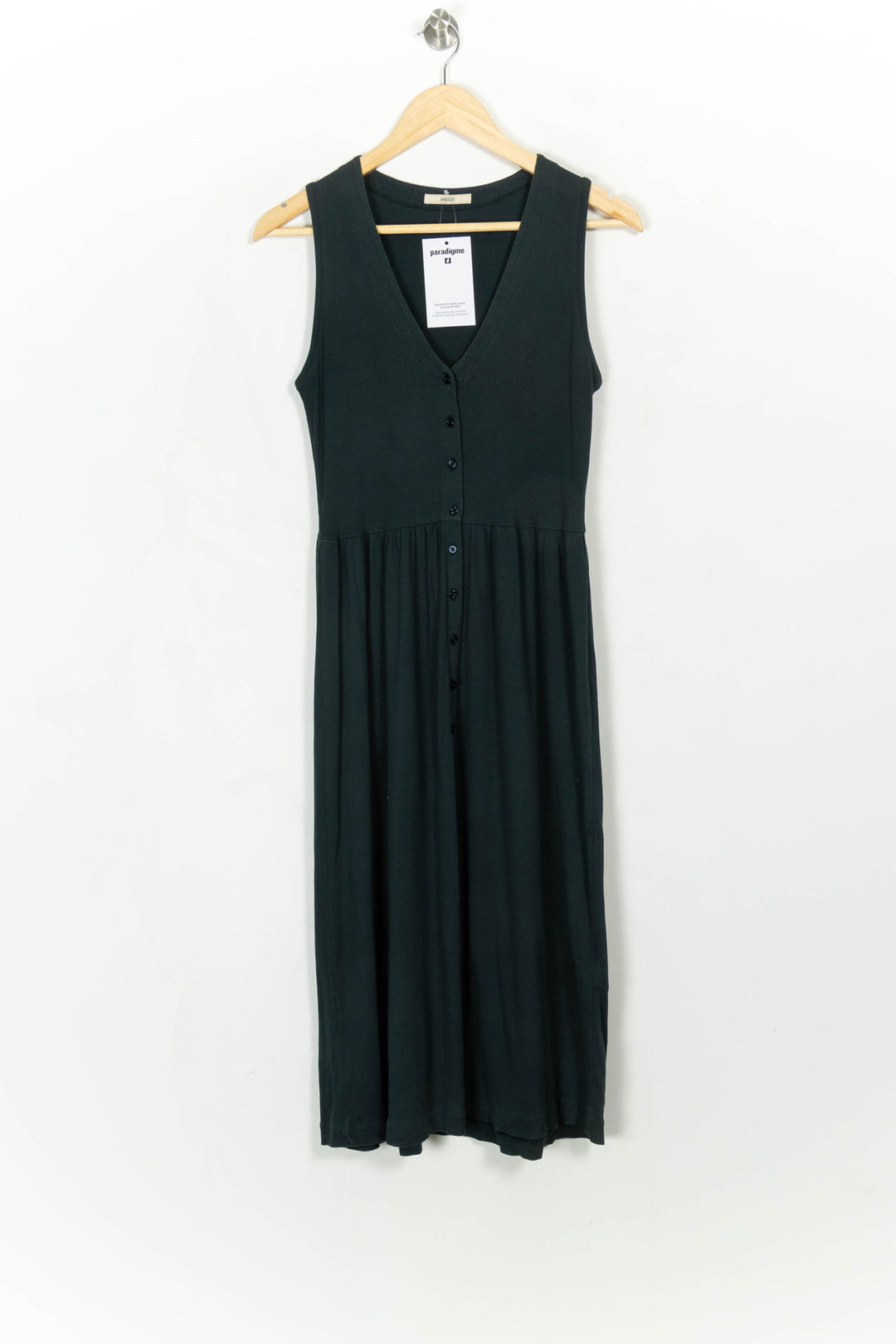 Robe Longue Verte - Taille M/38 de la marque Sessùn | PARAD115108 - Vendu par Paradigme - Image 2