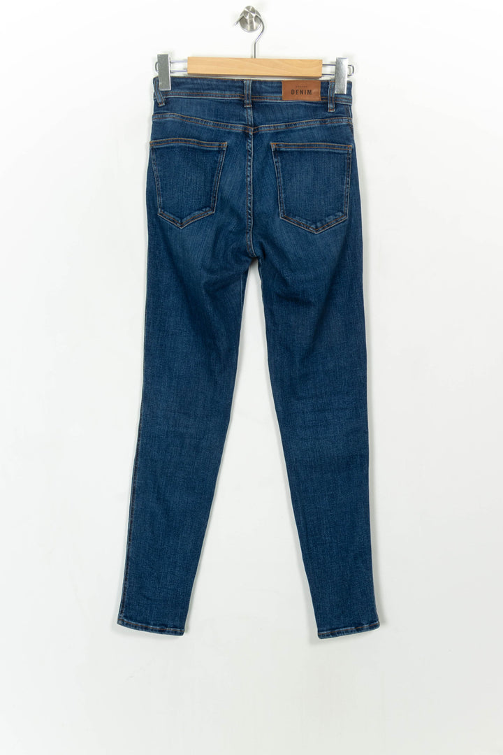Jean Slim Bleu - Taille S/36 de la marque Sézane | PARAD115109 - Vendu par Paradigme - Image 5