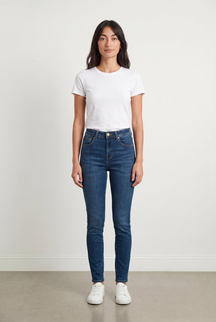 Jean Slim Bleu - Taille S/36 de la marque Sézane | PARAD115109 - Vendu par Paradigme - Image 1